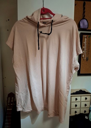 LC Waikiki Pembe Kapüşonlu Kadın Sweatshirt