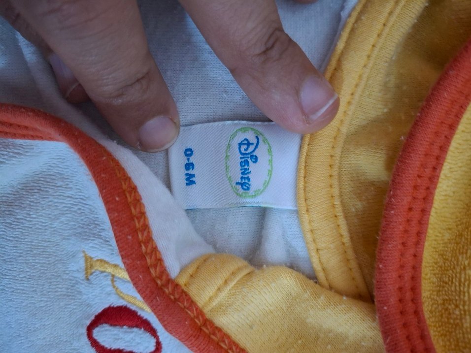 Renkli Baskılı Çocuk Bornozu Pooh - Görsel 4