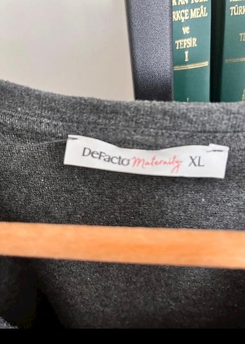 Gri Uzun Kollu Midi Rahat Elbise - Görsel 4