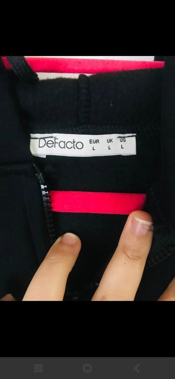 Siyah Fermuarlı Eşofman Takımı - Görsel 3