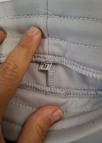 Nike Beyaz Fermuarlı Erkek Eşofman Altı - Görsel 2