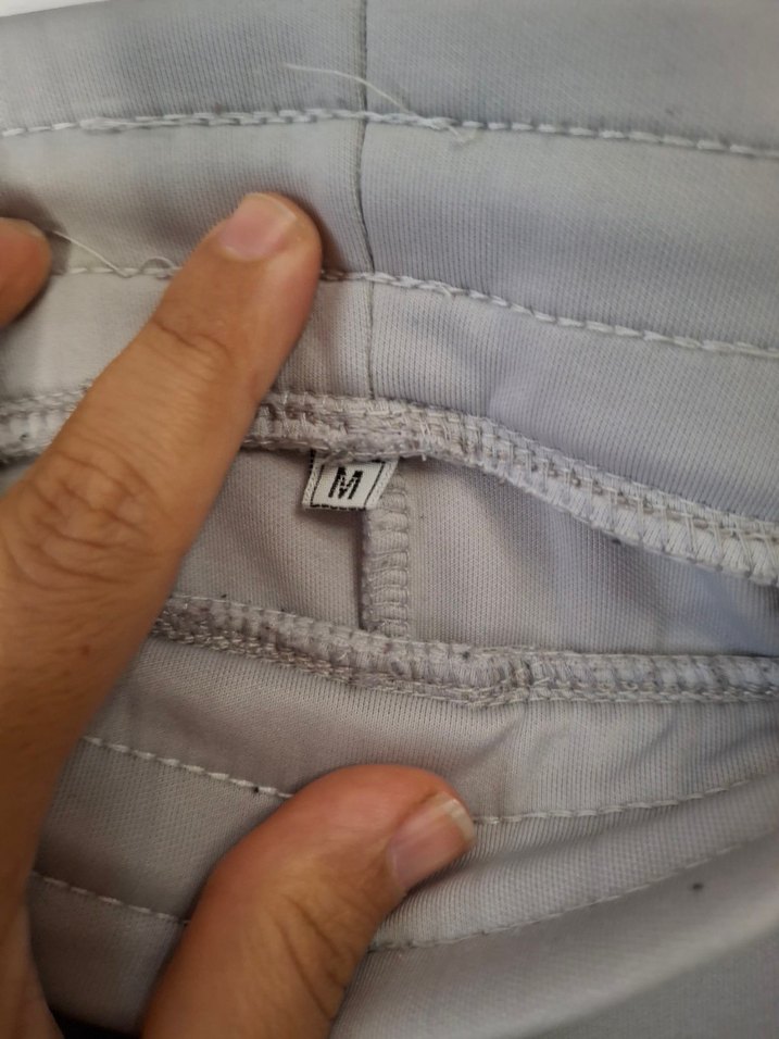 Nike Beyaz Fermuarlı Erkek Eşofman Altı - Görsel 2