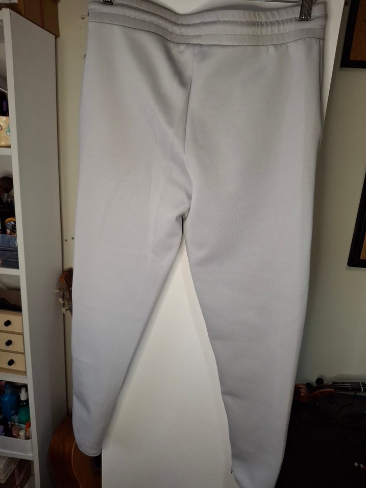 Nike Beyaz Fermuarlı Erkek Eşofman Altı - Görsel 3