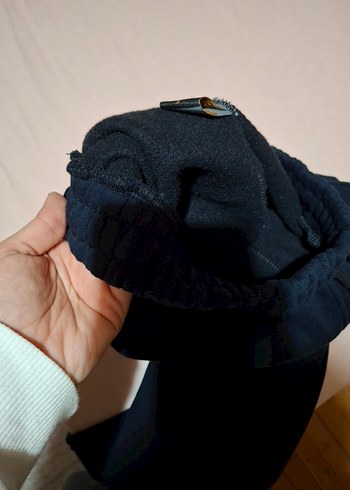 Erkek Siyah Rahat Kesim Eşofman Altı - Görsel 3