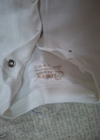 Beyaz Dantelli Bebek kız Atlet - Görsel 4