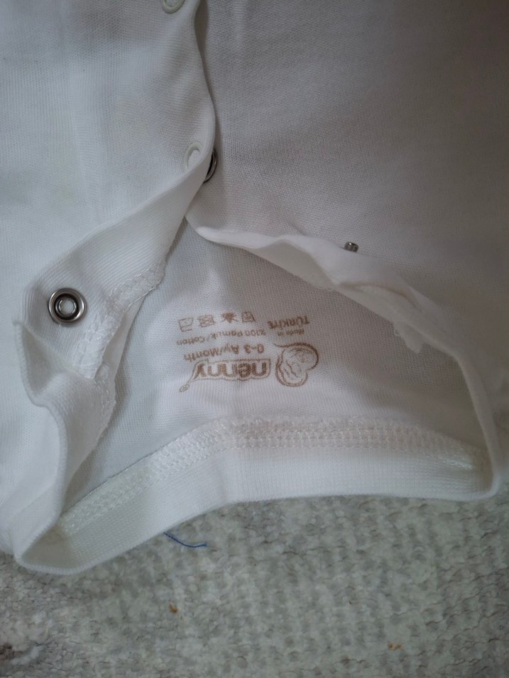 Beyaz Dantelli Bebek kız Atlet - Görsel 4