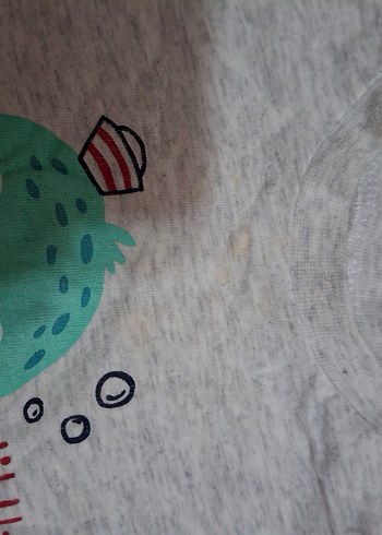 Gri Baskılı Çocuk - Görsel 2