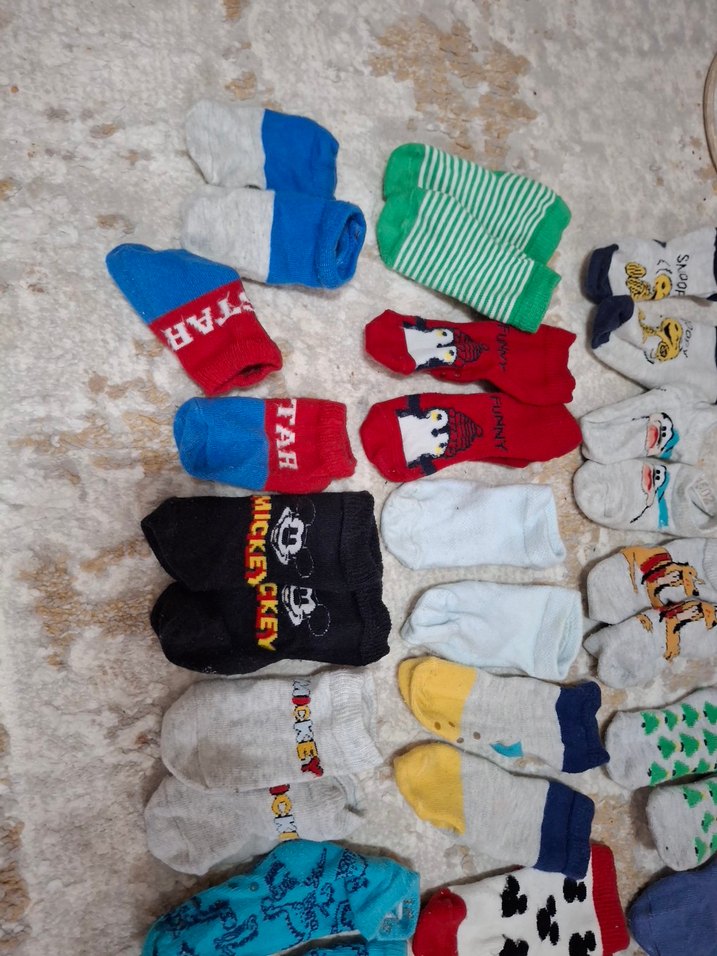 Erkek Çocuk Çok Renkli Çorap Seti - Görsel 3