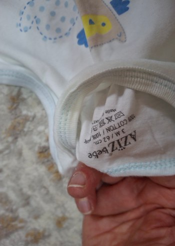 Renkli Bebek Kısa Kollu Tulumlar - Görsel 3