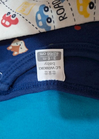 Uzun Kollu Renkli Örme Erkek Bebek Body - Görsel 2