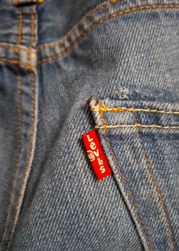 Erkek Mavi Normal Boy Bol Kesim Denim Jean - Görsel 3