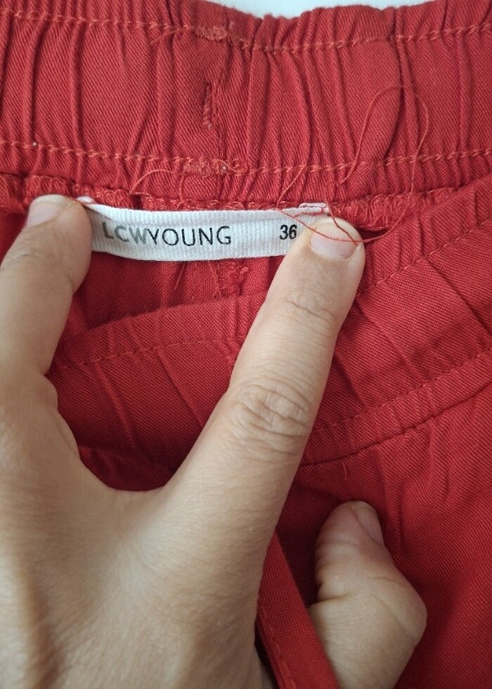 Yazlık pantolon - Görsel 2