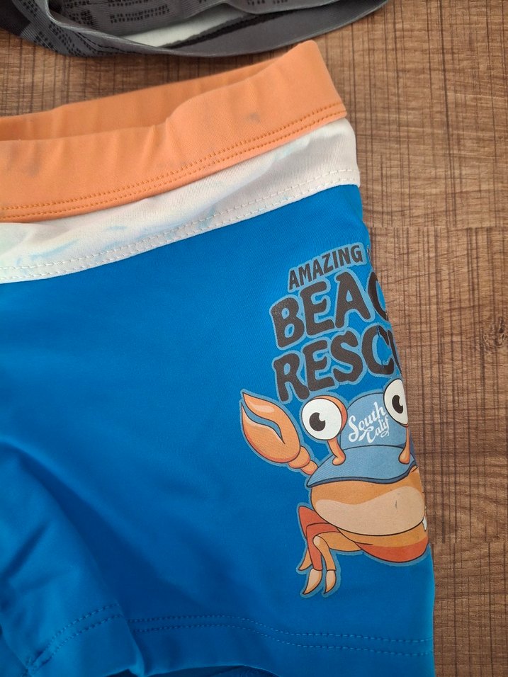 Erkek Çocuk Renkli Baskılı Mayo Şortları - Görsel 2