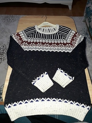 jakarlı erkek kazak 