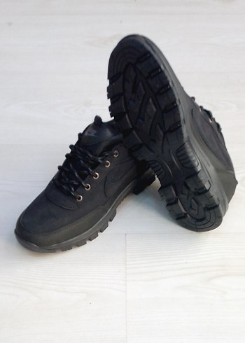 Erkek Outdor Trekking Siyah Bağcıklı Spor Bot - Görsel 4