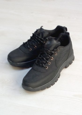 Erkek Outdor Trekking Siyah Bağcıklı Spor Bot - Görsel 5