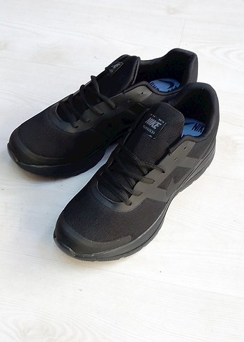 Siyah Erkek Spor Ayakkabı Battal boy Velcro Detaylı - Görsel 5