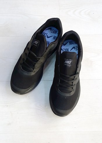 Siyah Erkek Spor Ayakkabı Battal boy Velcro Detaylı - Görsel 6