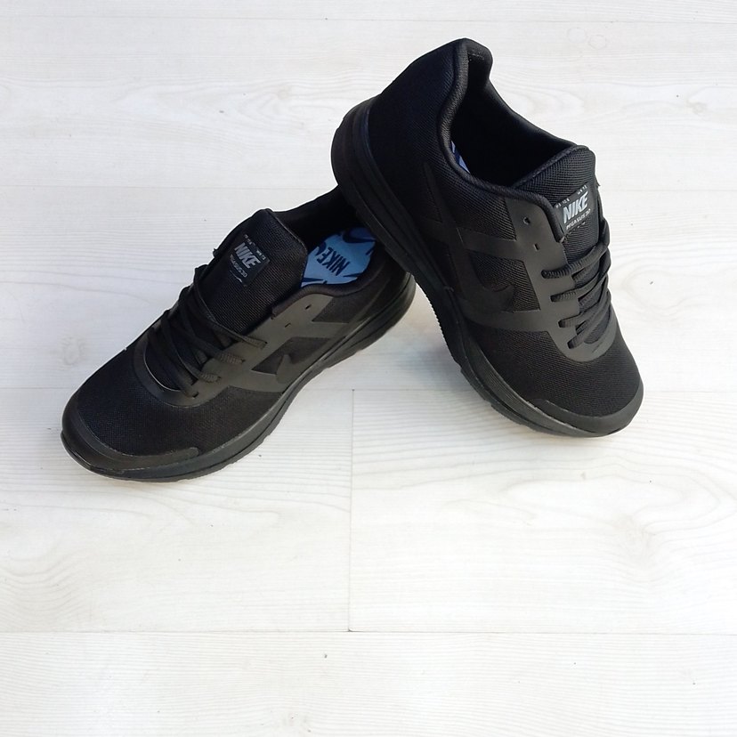 Siyah Erkek Spor Ayakkabı Battal boy Velcro Detaylı - Görsel 3