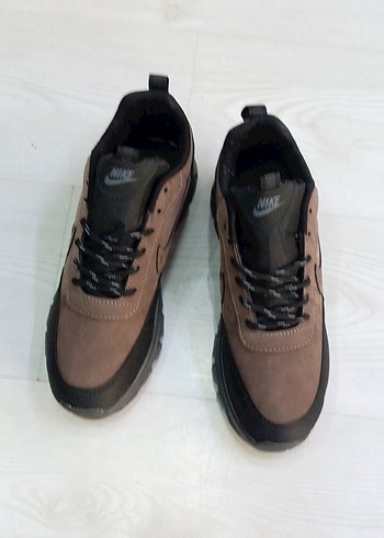 Trekking outdor Kahverengi Erkek Spor Ayakkabı Bağcıklı - Görsel 6