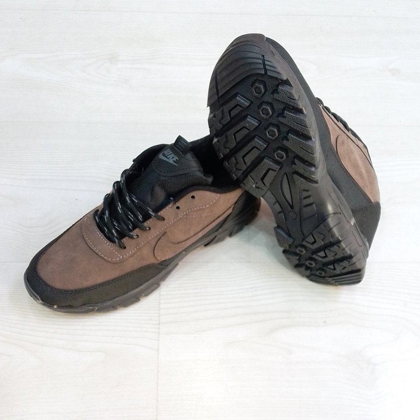 Trekking outdor Kahverengi Erkek Spor Ayakkabı Bağcıklı - Görsel 4