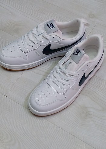 Erkek Beyaz Koşu Yürüyüş Spor Ayakkabı - Görsel 6