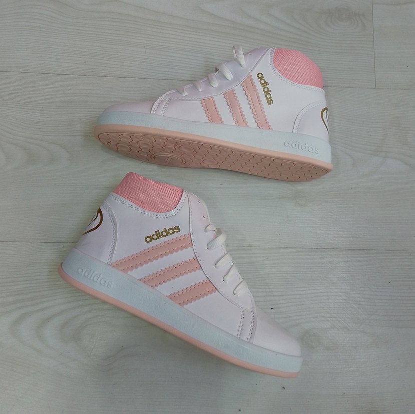 Bayan Pembe Stiletto Topuklu Spor Ayakkabı - Görsel 2