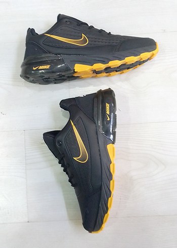 Erkek Siyah Sarı Spor Ayakkabı - Görsel 7