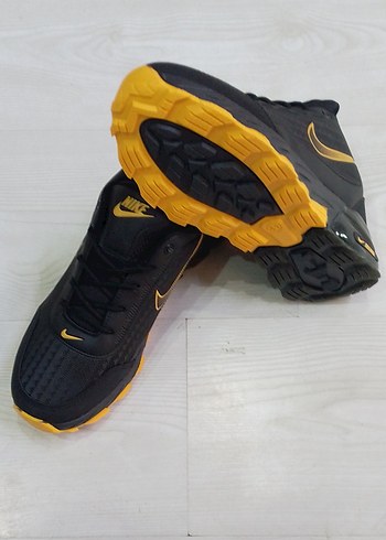 Erkek Siyah Sarı Spor Ayakkabı - Görsel 4