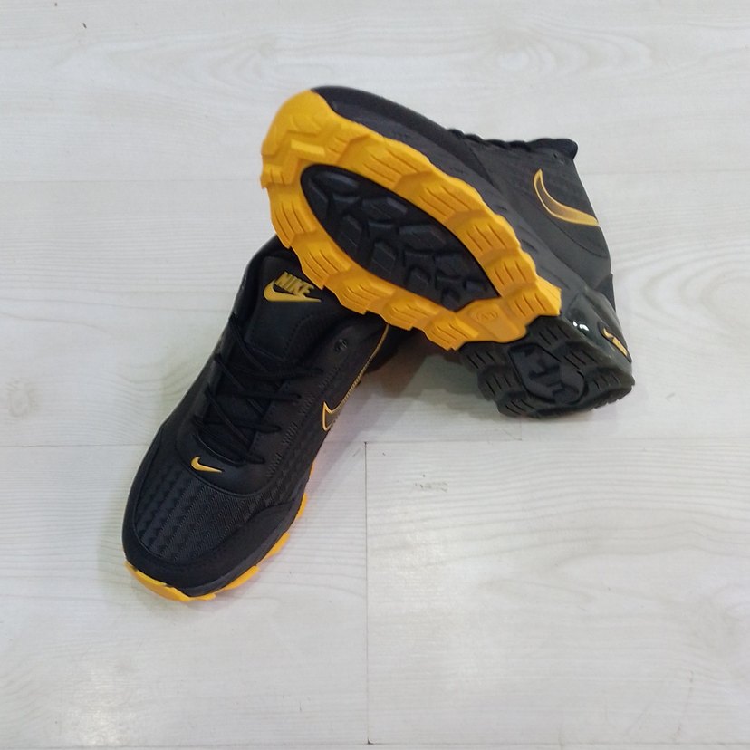 Erkek Siyah Sarı Spor Ayakkabı - Görsel 4