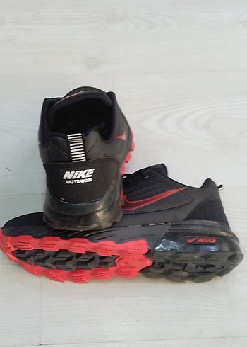 Erkek Kırmızı Siyah Spor Ayakkabı - Görsel 8