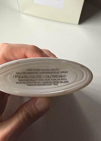 Tom Ford Soleil Neige 100 ml - Görsel 2