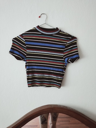 Markasız Ürün renkli crop top - markasiz