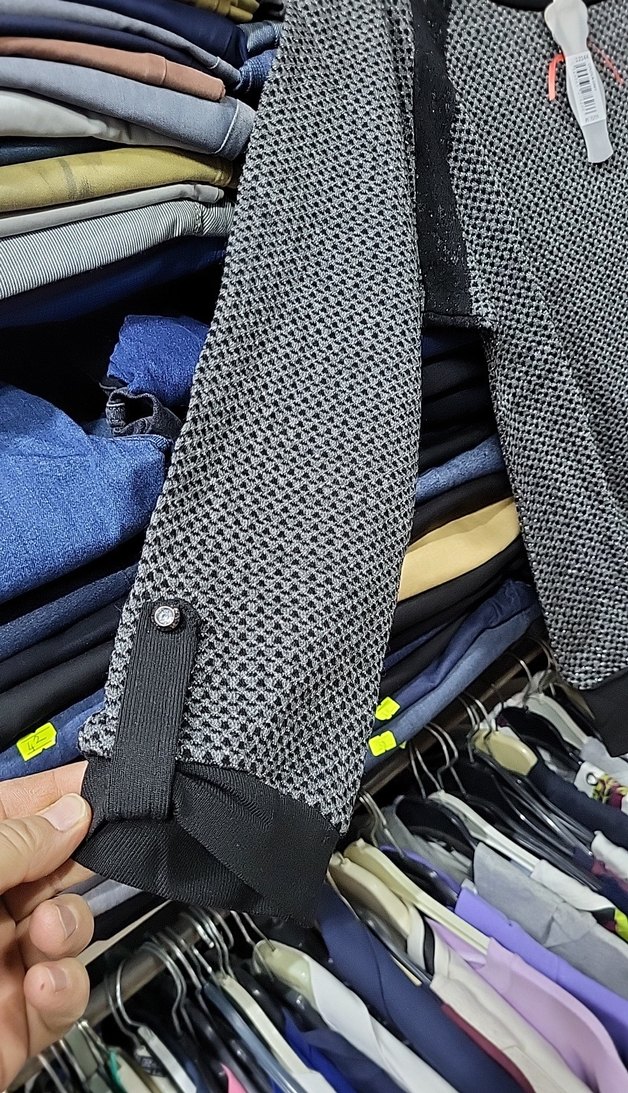 Gri Kısa Kollu Örgü Kadın Kazak - Görsel 2