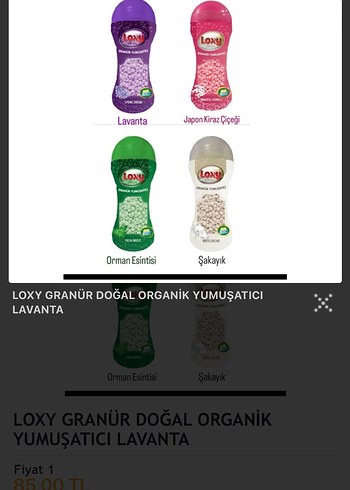 Diğer Loxy Granür Yumuşatıcı
