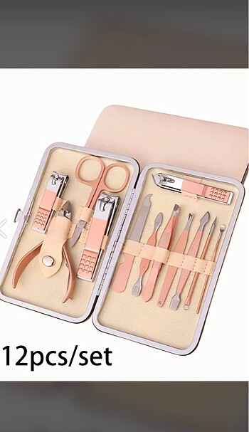 Manikür ve pedikür seti - Görsel 2