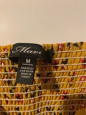Mavi Jeans Mavi marka M beden çiçekli elbise