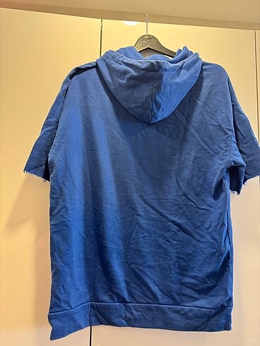 Zara Kapşonlu kısa kollu üst