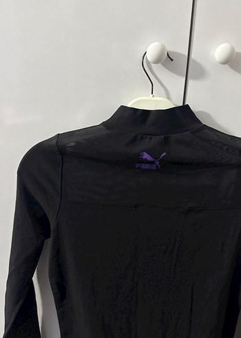 Puma Siyah Uzun Kollu Tişört - Görsel 4