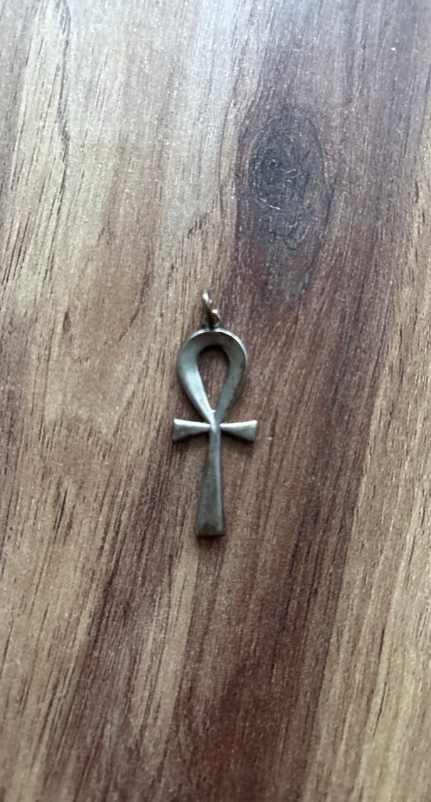 Bohem Tarzı Kahverengi Antik Kolye Ucu - Görsel 4