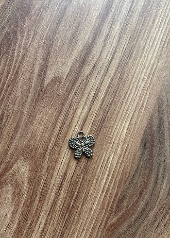 Boncuklu Kahverengi Yılan Desenli Kadın Charm - Görsel 3