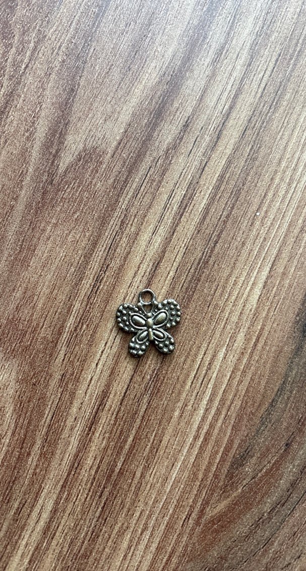 Boncuklu Kahverengi Yılan Desenli Kadın Charm - Görsel 2