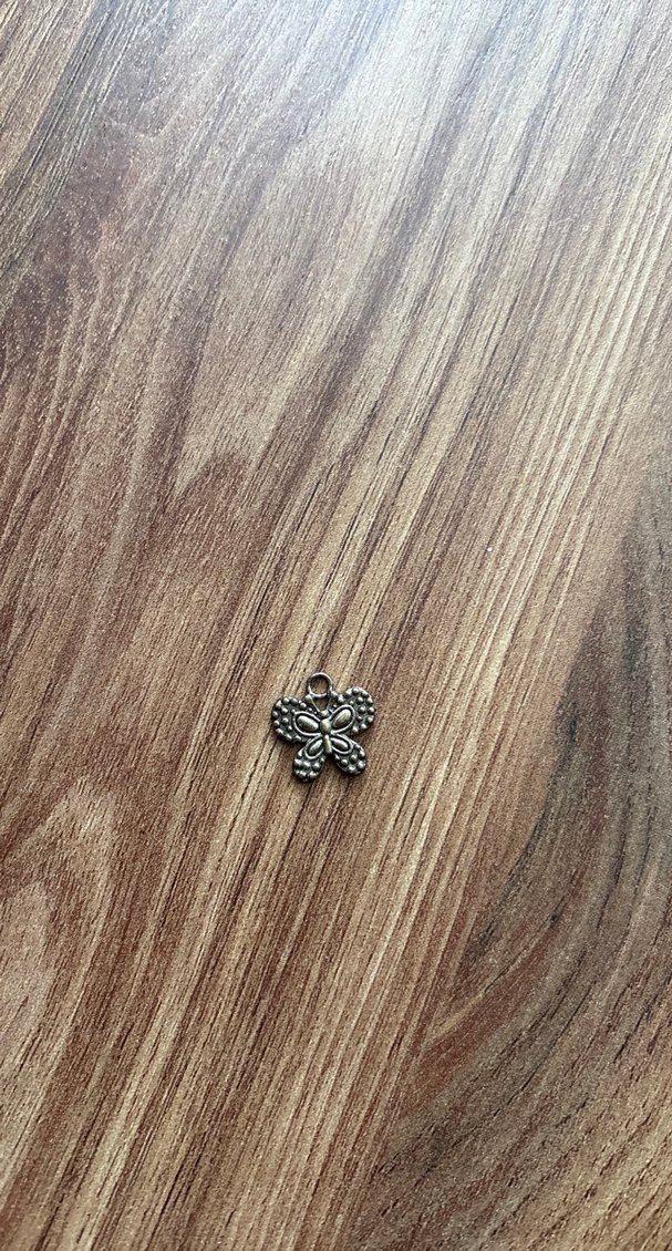 Boncuklu Kahverengi Yılan Desenli Kadın Charm - Görsel 3