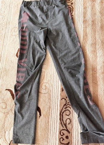 Düğmeli Gri Hamile Eşofman Altı - Görsel 2