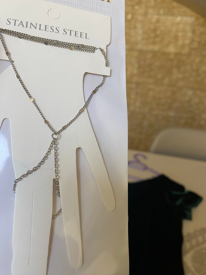 Zincir Detaylı Kadın El Zinciri - Görsel 2