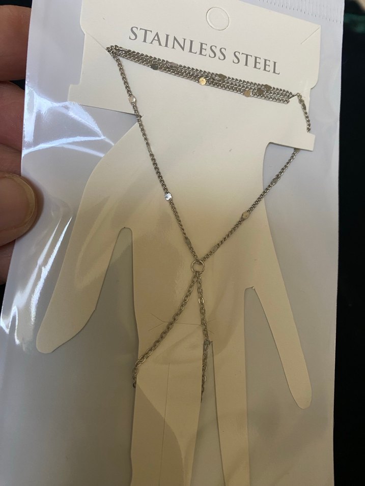 Zincir Detaylı Kadın El Zinciri - Görsel 4