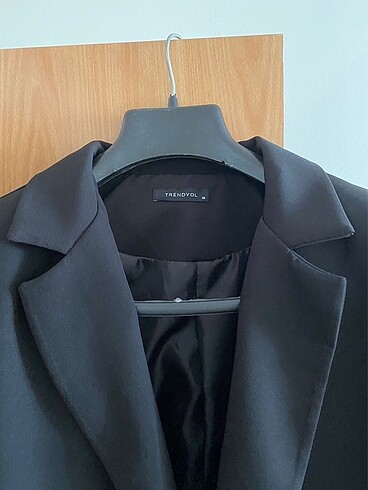 38 Beden siyah Renk trendyolmilla blazer ceket