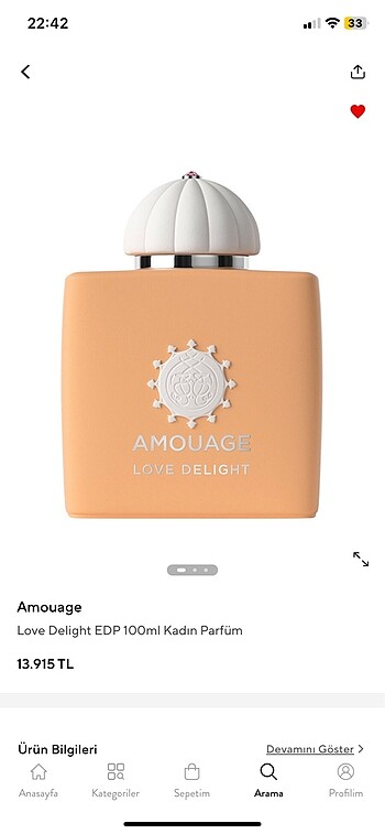 Beymen amouage parfüm