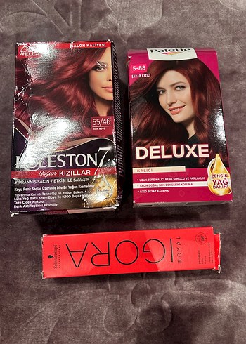 Şarap Kızılı Kalıcı Saç Boyası - Görsel 4