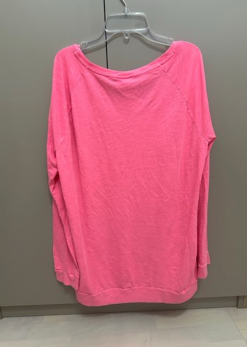 ORJİNAL Victorias Secret PINK pembe uzun kollu sweat  L - Görsel 3